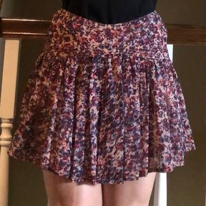 French connection flowy skirt